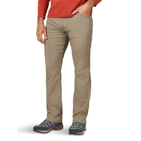 These flex waist cargo pants feature a straight fit that looks casual but delivers moisture-wicking performance fabric with UPF 30, so you can go anywhere with total peace of. . Wrangler mens outdoor zip cargo pant